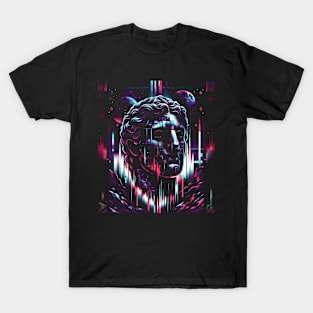 Vaporwave Greek God T-Shirt